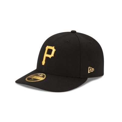 Pittsburgh Pirates Gorra | New Era MLB Authentic Collection Low Profile 59fifty Fitted Cap Mexico - Negros